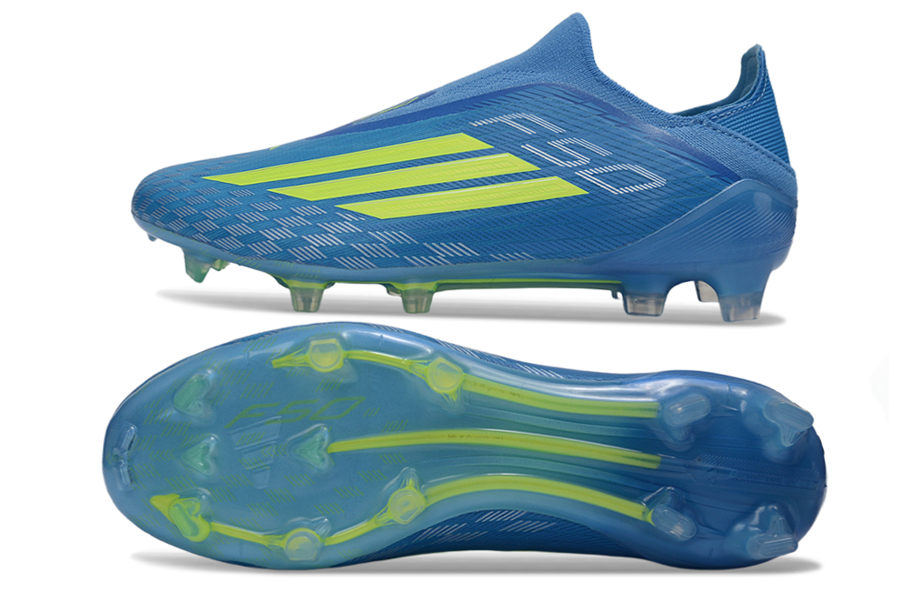 F50 TF ICE PRECISION LACELESS BLEU JAUNE