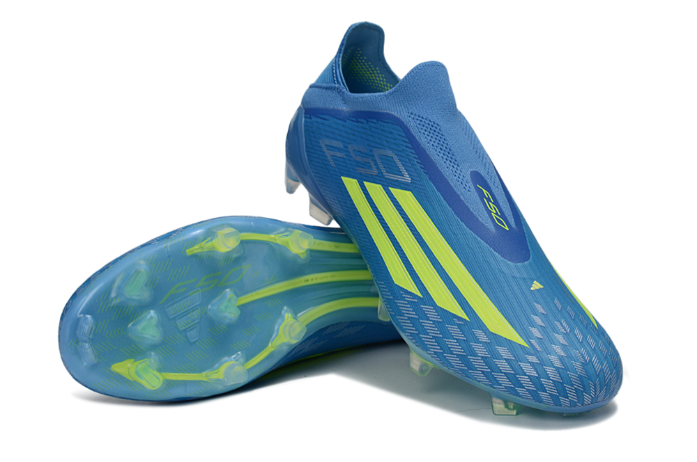 F50 TF ICE PRECISION LACELESS BLEU JAUNE