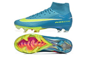 AIR ZOOM MERCURIAL SUPERFLY BLAU GELB HOCH