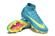 AIR ZOOM MERCURIAL SUPERFLY BLAU GELB HOCH